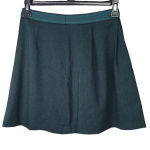 The Limited pleated A line flare skirt